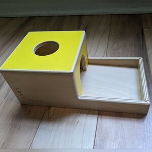 Lovevery Ball Drop Box, from months 7-8 Inspector Play Kit